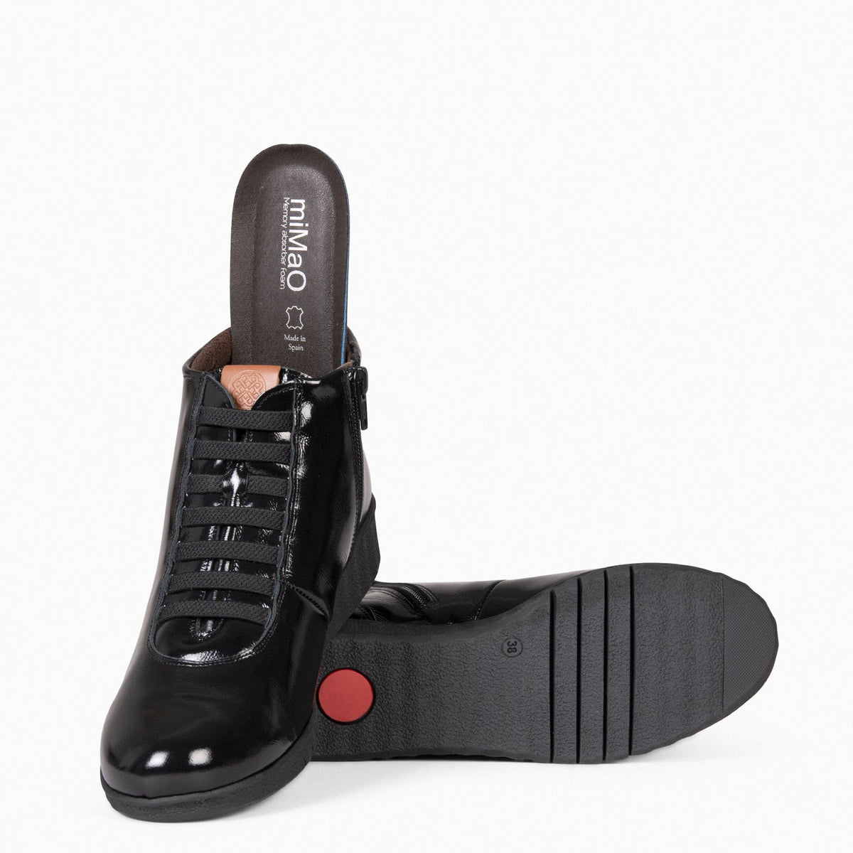 Charol negro | FLEXY · vista 5